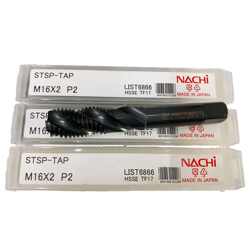 Mũi Taro Xoắn HSS-E M14x1.5 Nachi List 6866 STSP14M1.5R - Ảnh 2