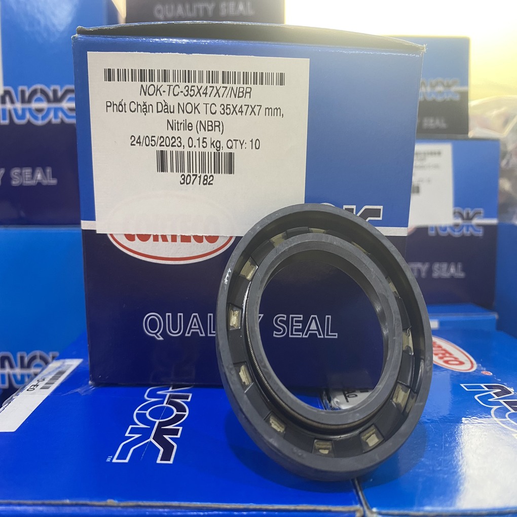 Phớt Chắn Dầu NOK TC 35x47x7 mm, Nitrile (NBR)