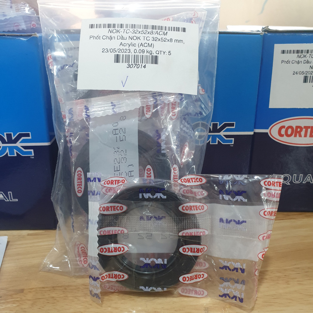 Phớt Chắn Dầu NOK TC 35x52x8 mm, Nitrile (NBR)