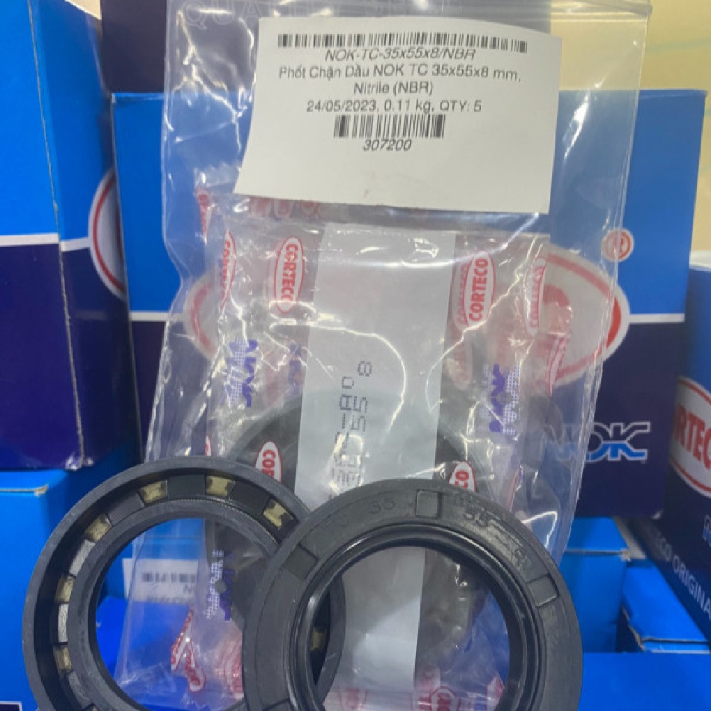 Phớt Chắn Dầu NOK TC 35x55x8 mm, Nitrile (NBR)