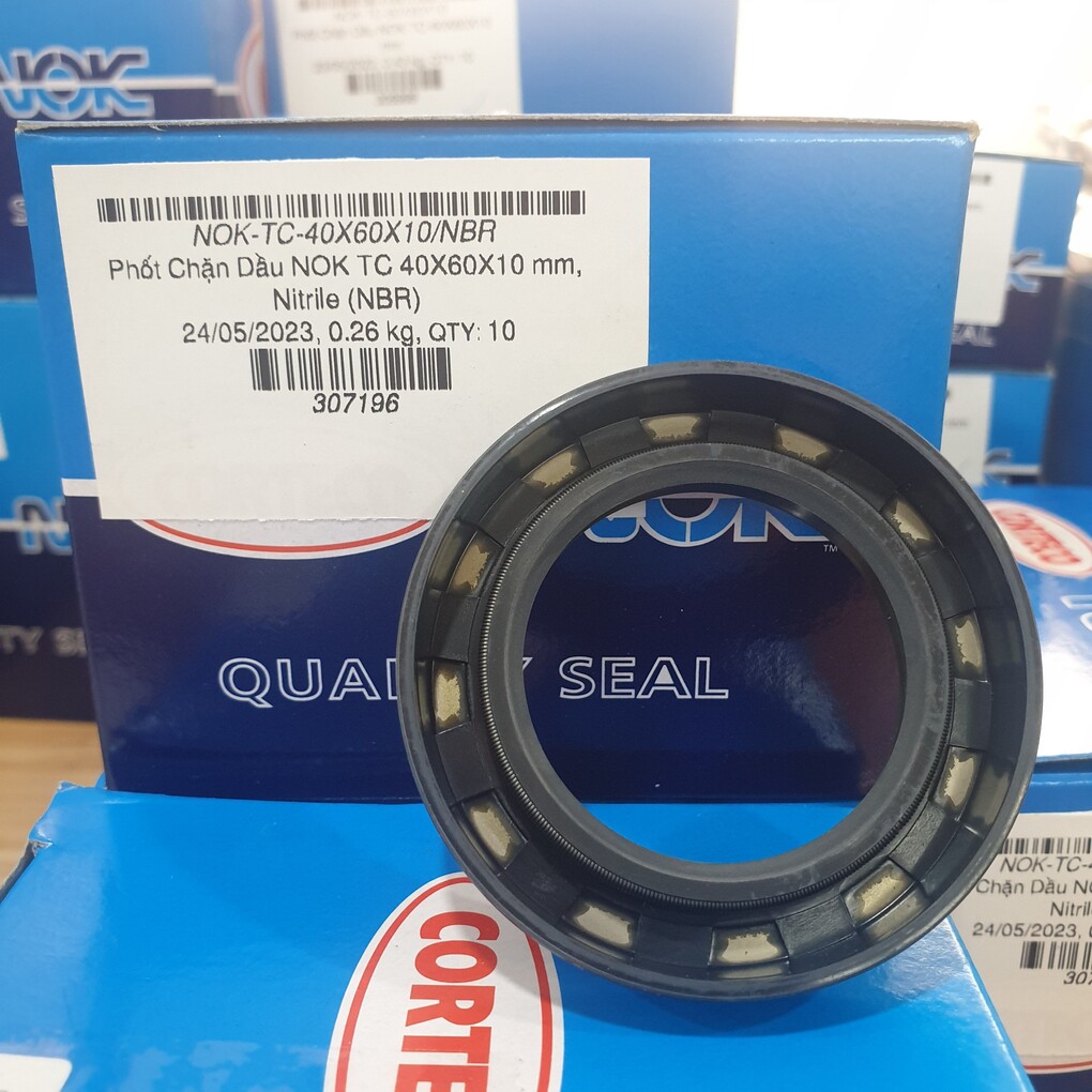 Phớt Chắn Dầu NOK TC 40x60x10 mm, Nitrile (NBR)