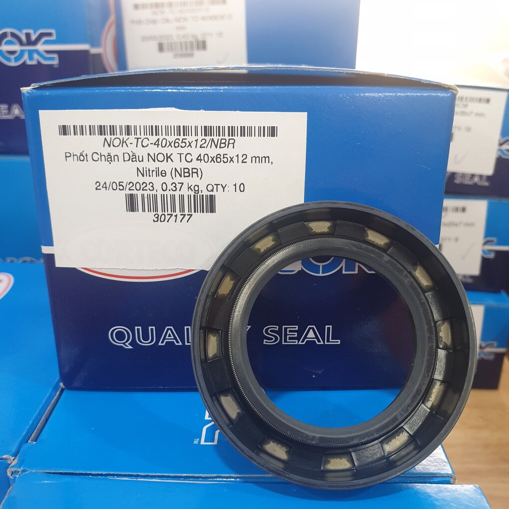 Phớt Chắn Dầu NOK TC 40x65x12 mm, Nitrile (NBR)