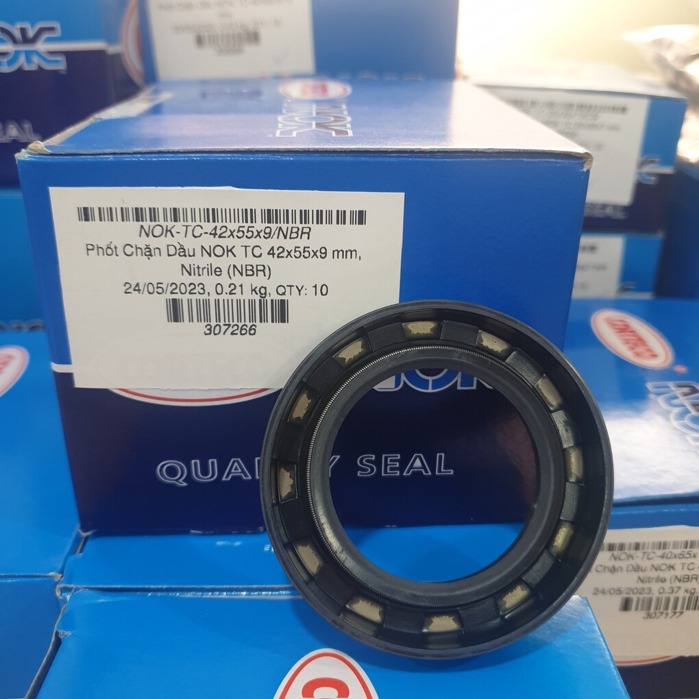 Phớt Chắn Dầu NOK TC 42x55x9 mm, Nitrile (NBR)