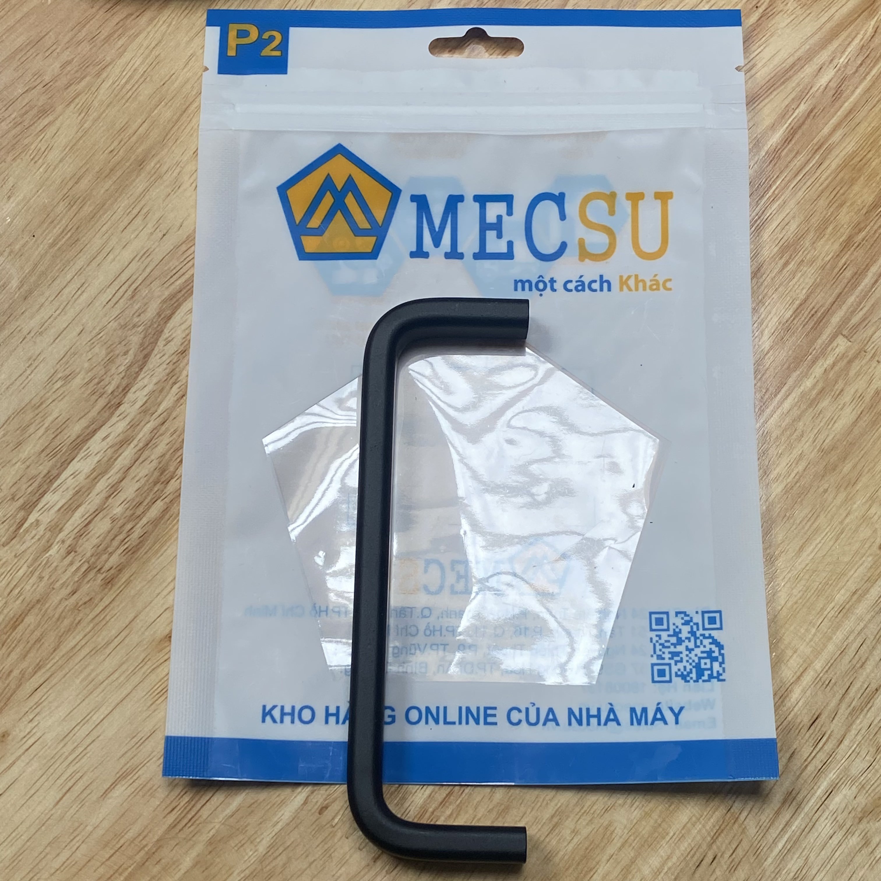 Tay Nắm Cửa Chữ U Hợp Kim Nhôm Sơn Tĩnh Điện Đen W 12 mm x L 125 mm (USANB125)