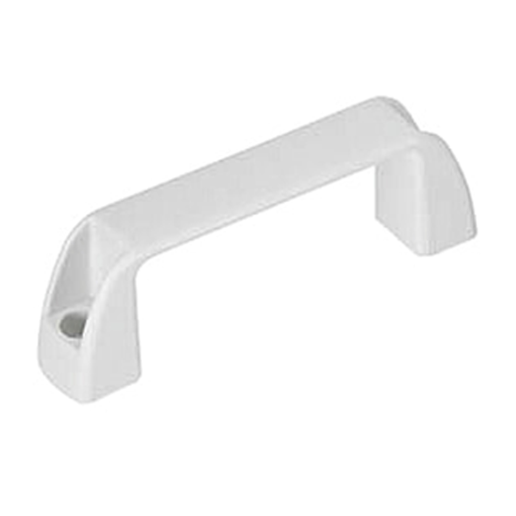 Tay Nắm Cửa Nhựa Chữ U Màu Trắng W 27 mm x L 132 mm x H 63 mm (UPCN27-W-63)