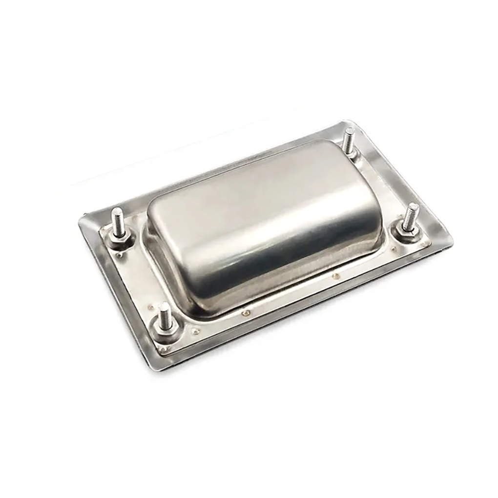 Alternative view of Tay Nắm Cửa Âm Inox 304 Đánh Xước W 60 mm x L 94 mm (UWUAN94-B)