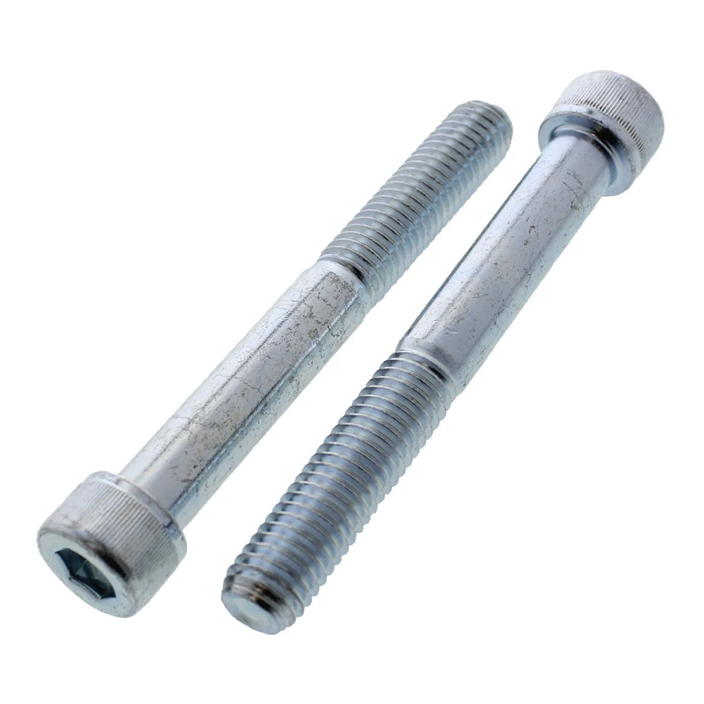 Lục Giác Chìm Đầu Trụ Thép Mạ Kẽm GR 8 UNC 1/4-20 x 2 Ren Lửng (10Cái/Bịch)