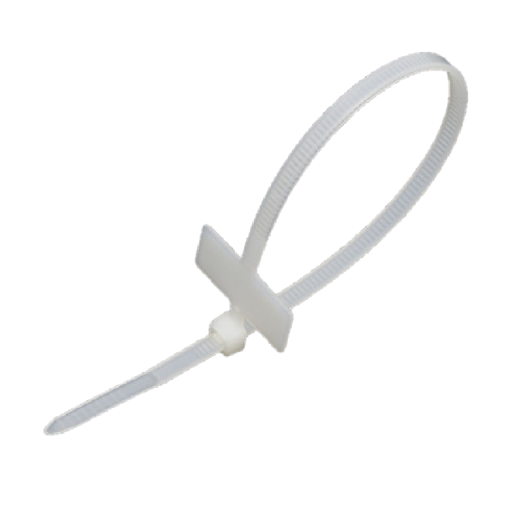 Dây Rút Nhựa Ghi Chú Màu Trắng KST 100 x 2.5 mm KI-100M