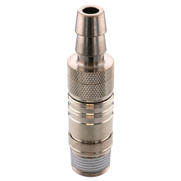 Bộ Đầu Ngạnh Nối Ống Dẫn Điều Khiển Nhiệt Độ Khuôn Đúc Dạng Thẳng, Có Van Tự Ngắt Pisco ASC10-ID09B03