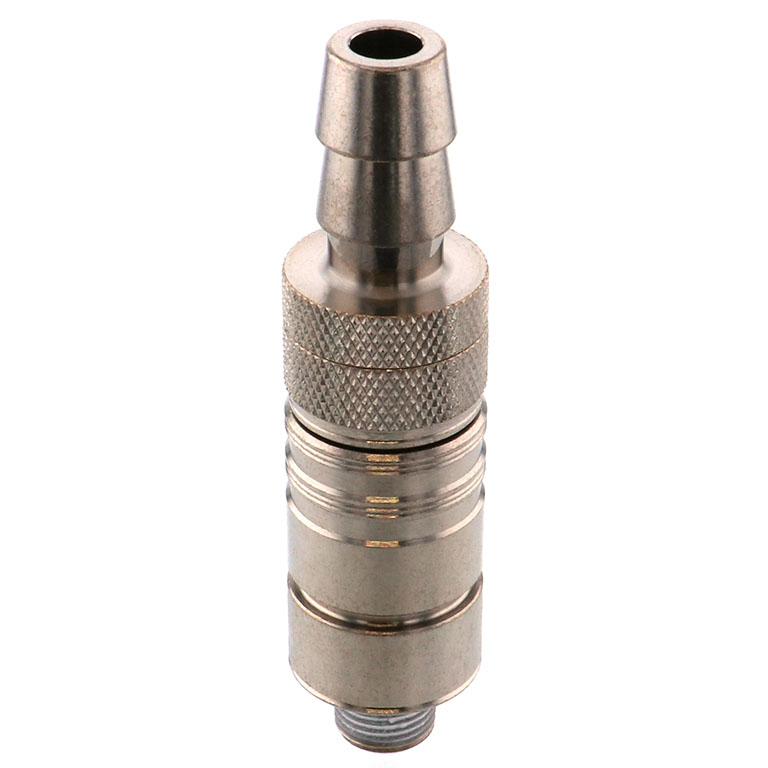 Bộ Đầu Ngạnh Nối Ống Dẫn Điều Khiển Nhiệt Độ Khuôn Đúc Dạng Thẳng, Có Van Tự Ngắt Pisco ASC10-ID09B01