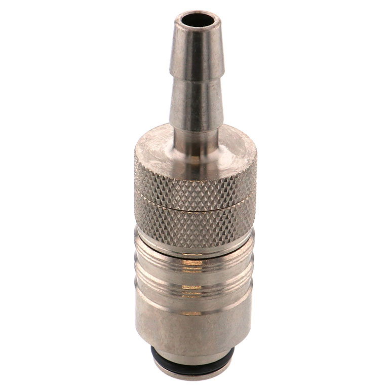 Thân Đầu Ngạnh Nối Ống Dẫn Điều Khiển Nhiệt Độ Khuôn Đúc Dạng Thẳng, Có Van Tự Ngắt Pisco ASC10-ID06BP