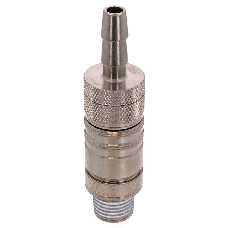 Bộ Đầu Ngạnh Nối Ống Dẫn Điều Khiển Nhiệt Độ Khuôn Đúc Dạng Thẳng, Có Van Tự Ngắt Pisco ASC10-ID06B02