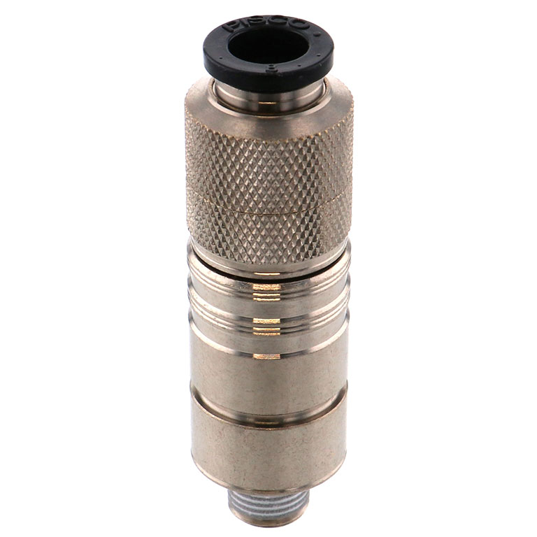 Bộ Đầu Nối Nhanh Ống Dẫn Điều Khiển Nhiệt Độ Khuôn Đúc Dạng Thẳng, Có Van Tự Ngắt Pisco ASC10-801