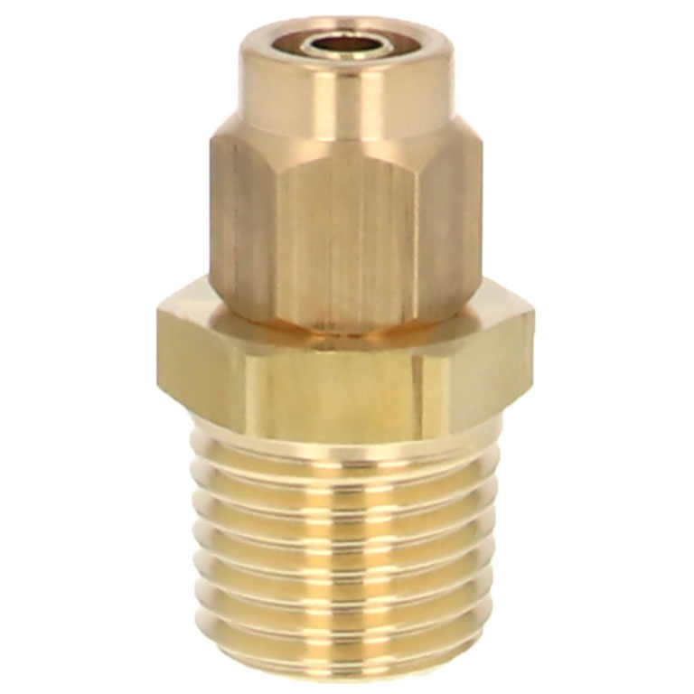 Đầu Ngạnh Nối Ống Có Đai Ốc Xiết Dạng Thẳng Thân Lục Giác Ren Ngoài Pisco NKC0850-03