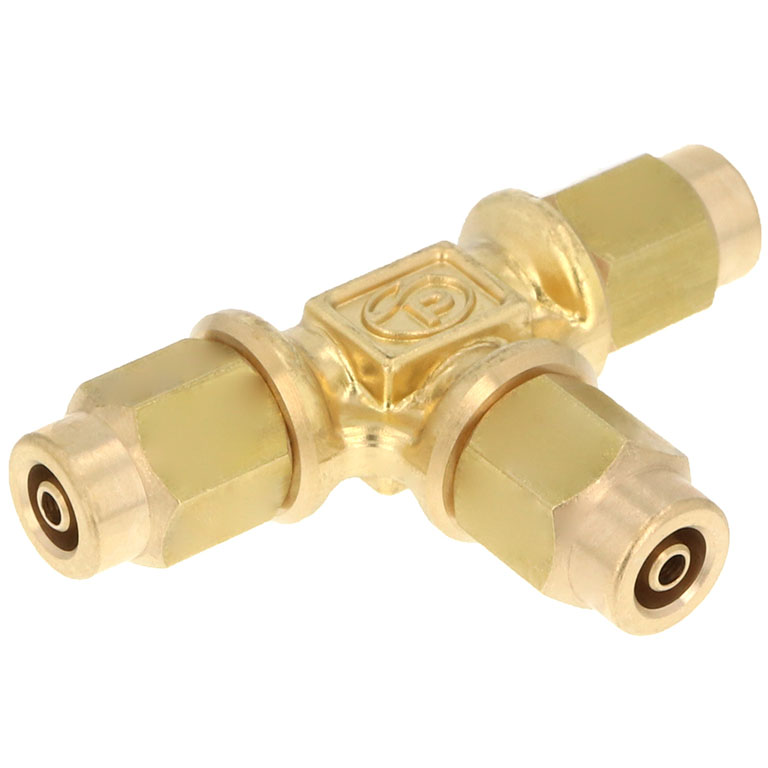 Đầu Ngạnh Nối Ống Có Đai Ốc Xiết Dạng Chữ T Pisco NKE0860