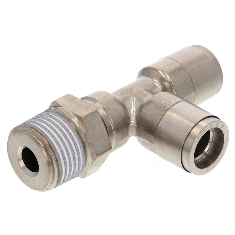 Đầu Nối Nhanh Khí Nén Dạng Chữ T Ren Ngoài Pisco KD4-M5