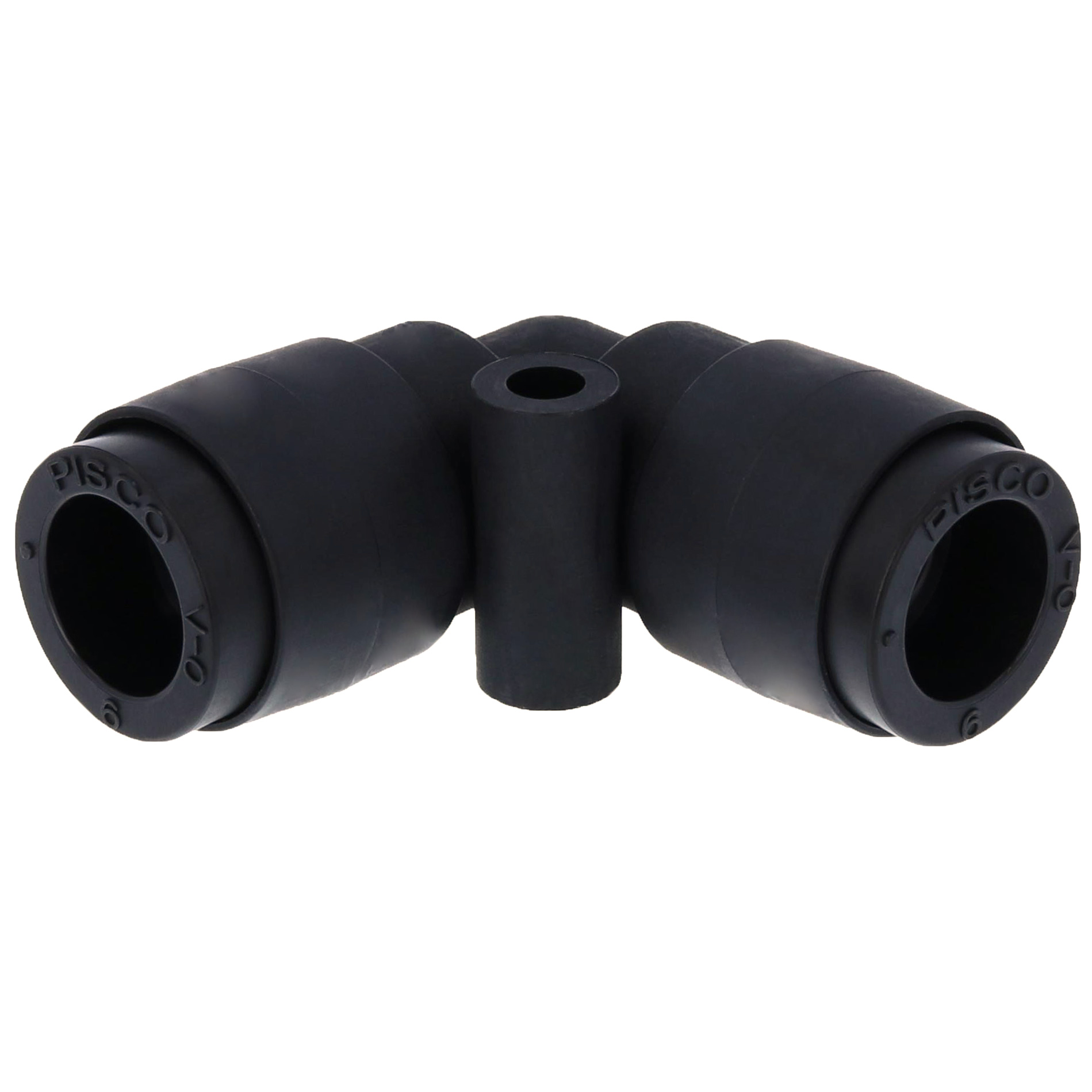 Đầu Nối Nhanh Khí Nén Cong 90° Pisco PV12V-0