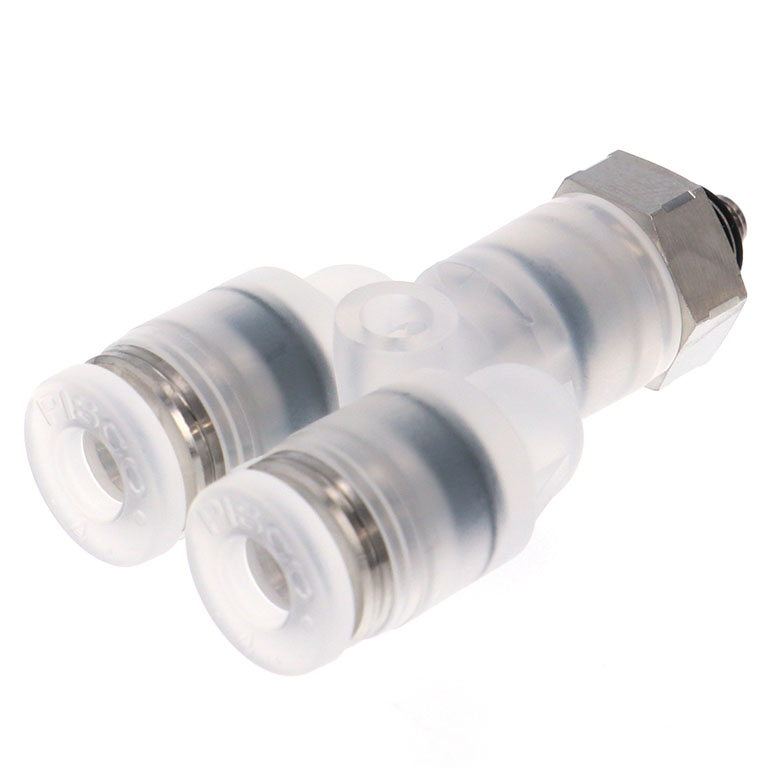 Đầu Nối Nhanh Khí Nén Dạng Chữ Y Ren Ngoài Pisco SPPX4-M3SP