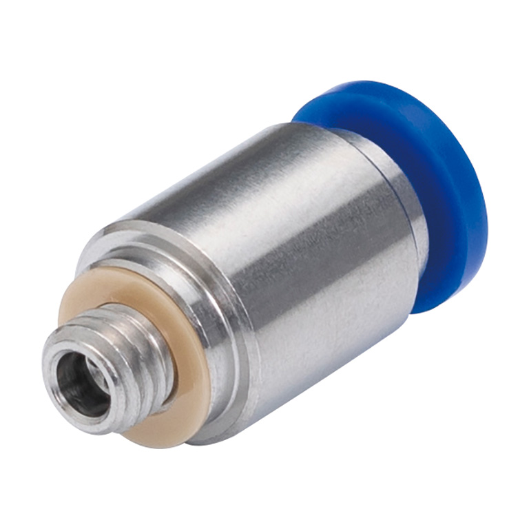 Đầu Nối Nhanh Khí Nén Dạng Thẳng Ren Ngoài Pisco SPOC4-M5-UC