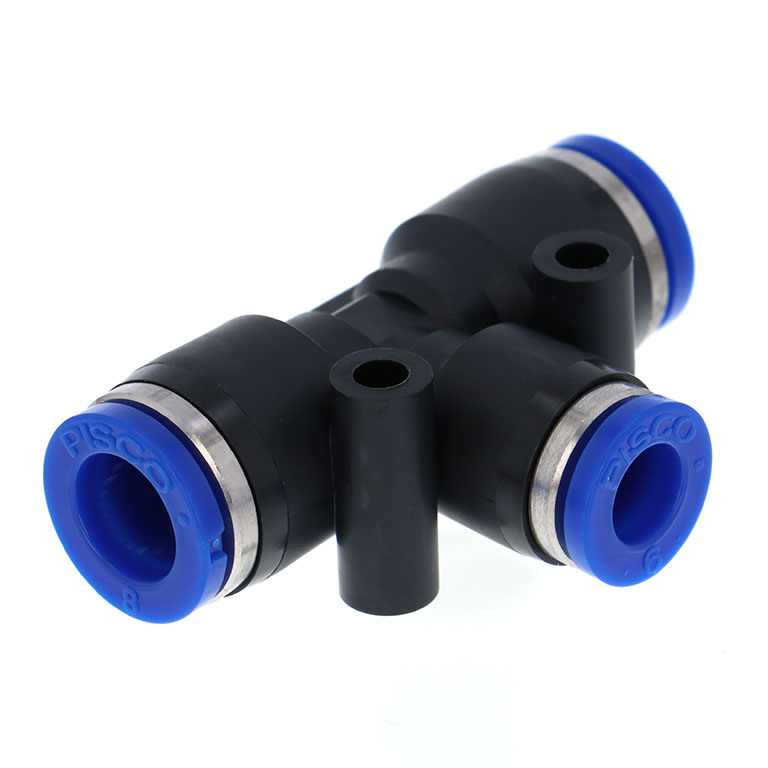 Đầu Nối Nhanh Khí Nén Chữ T Dạng Nối Giảm Pisco SPEG8-6