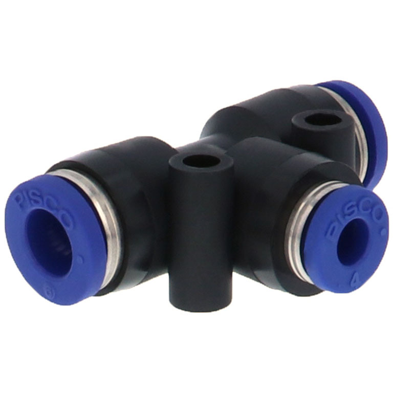 Đầu Nối Nhanh Khí Nén Chữ T Dạng Nối Giảm Pisco PEG8-6SUS