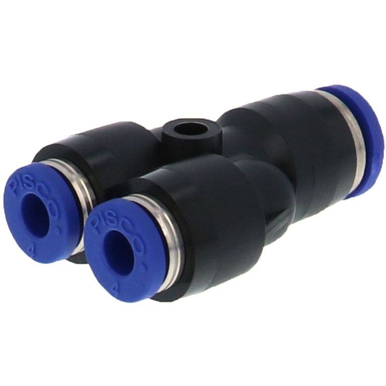 Đầu Nối Nhanh Khí Nén Chữ Y Dạng Nối Giảm Pisco PW10-8SUS