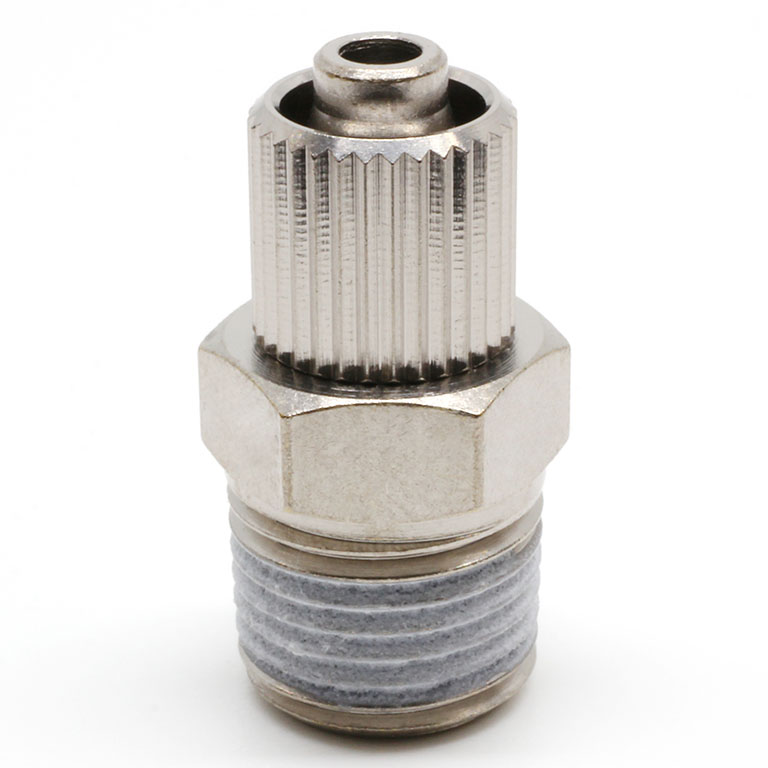 Đầu Ngạnh Nối Ống Có Đai Ốc Xiết Dạng Thẳng Thân Lục Giác Ren Ngoài Pisco LCN-0425-01-C