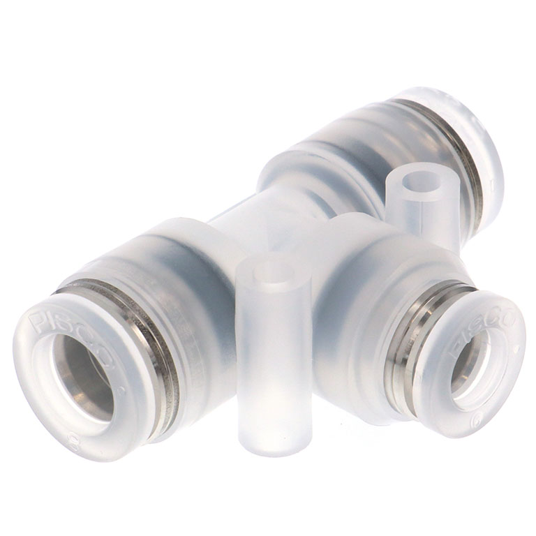 Đầu Nối Nhanh Khí Nén Chữ T Dạng Nối Giảm Pisco PPEG6-4-UC