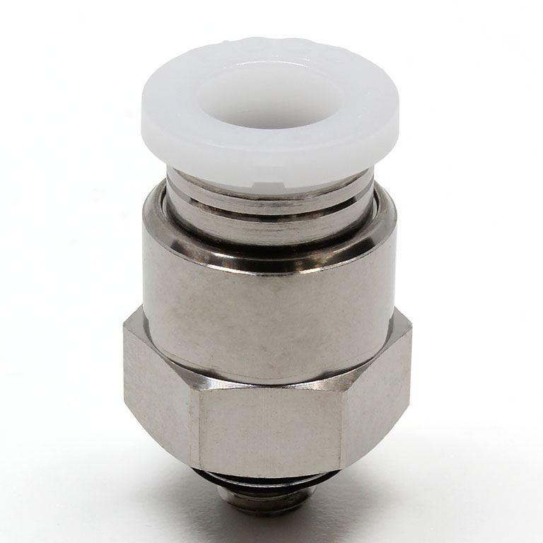 Đầu Nối Nhanh Khí Nén Dạng Thẳng Thân Lục Giác Ren Ngoài Pisco PC3/16-M5-C