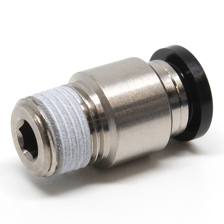 Đầu Nối Nhanh Khí Nén Dạng Thẳng Ren Ngoài Pisco POC8-03-C