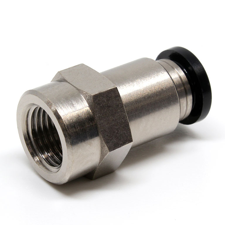 Đầu Nối Nhanh Khí Nén Dạng Thẳng Ren Trong Pisco PCF6-03W