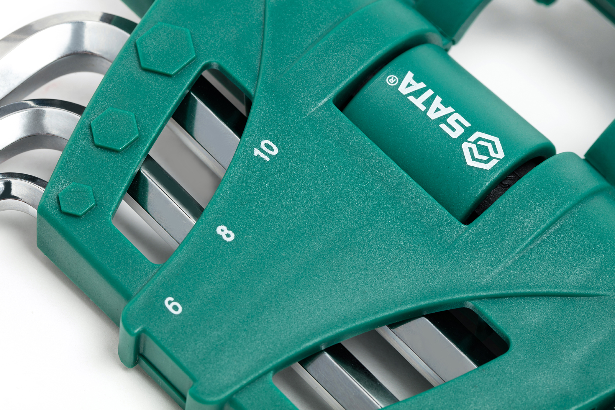 Bộ Cây Vặn Lục Giác Đầu Bi Loại Dài 9 Chi Tiết - Hệ Mét SATA 09124 - Ảnh 6