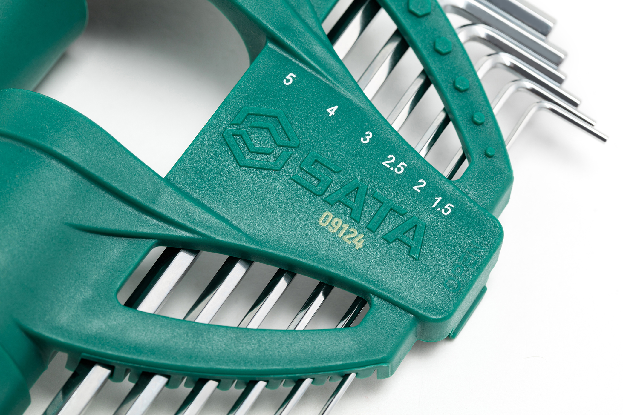 Bộ Cây Vặn Lục Giác Đầu Bi Loại Dài 9 Chi Tiết - Hệ Mét SATA 09124 - Ảnh 7