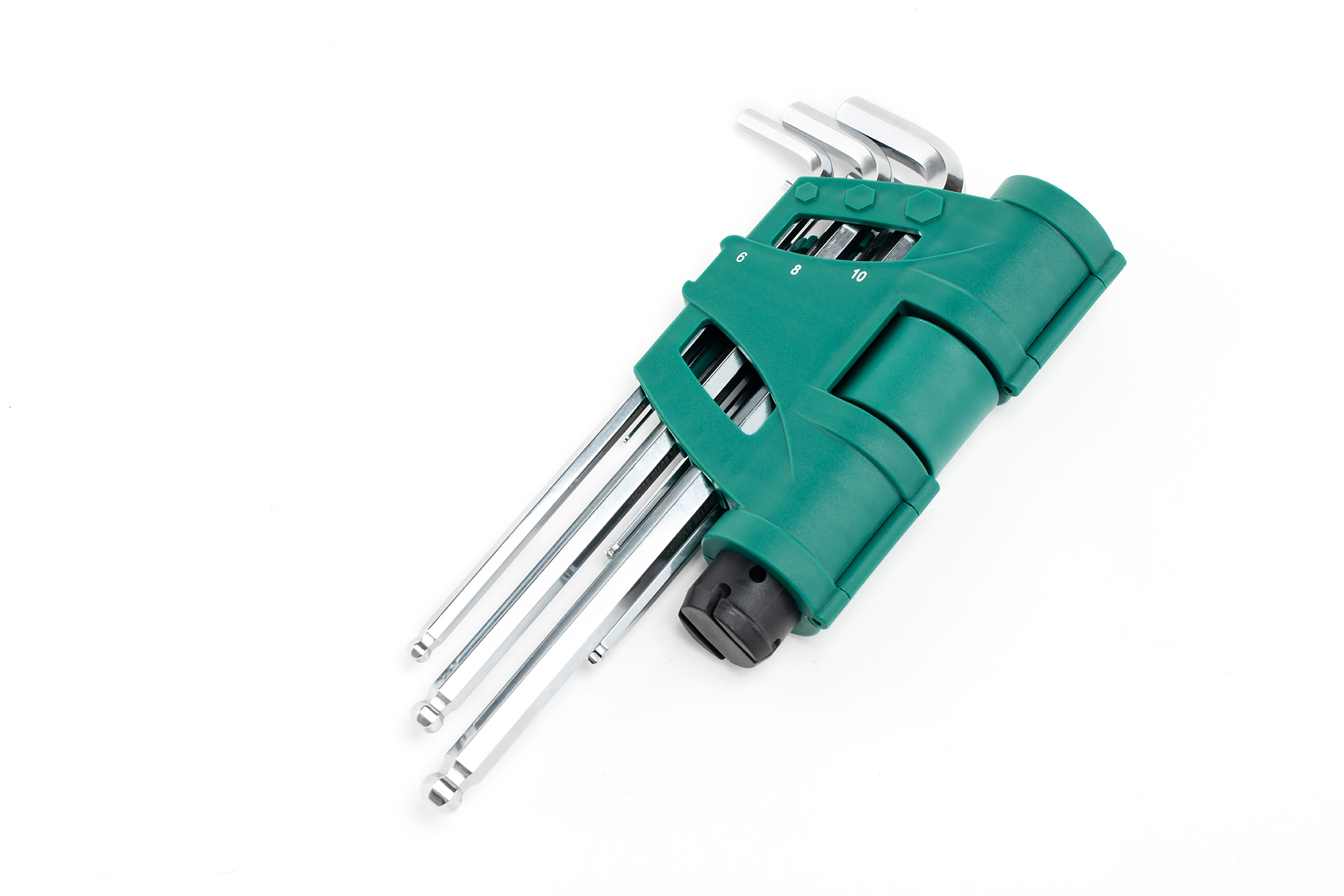 Bộ Cây Vặn Lục Giác Đầu Bi Loại Dài 9 Chi Tiết - Hệ Mét SATA 09124 - Ảnh 10