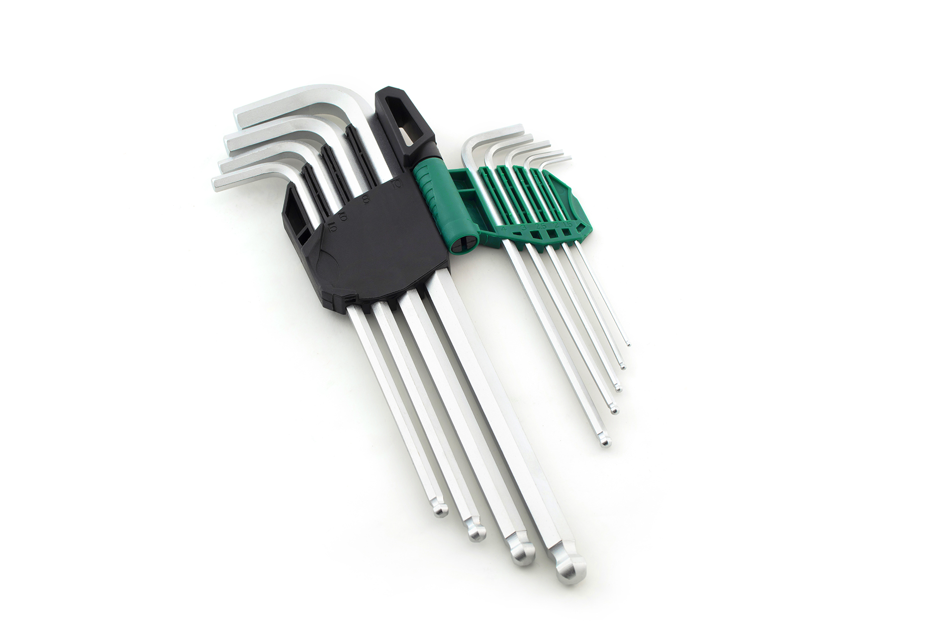 Alternative view of Bộ Cây Vặn Lục Giác Bi Loại Dài 9 Chi Tiết - Hệ Mét SATA 09101A