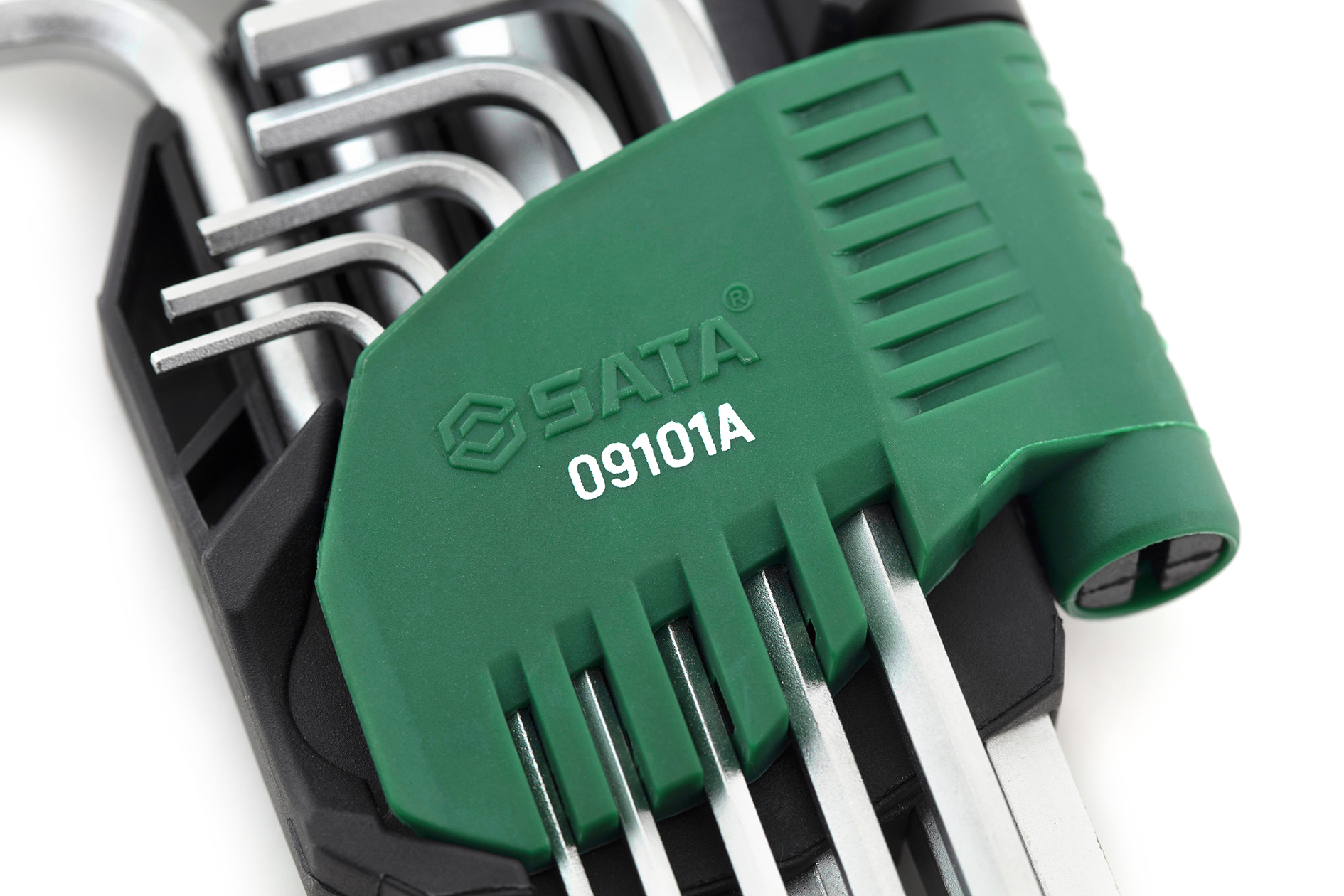 Bộ Cây Vặn Lục Giác Bi Loại Dài 9 Chi Tiết - Hệ Mét SATA 09101A - Ảnh 3