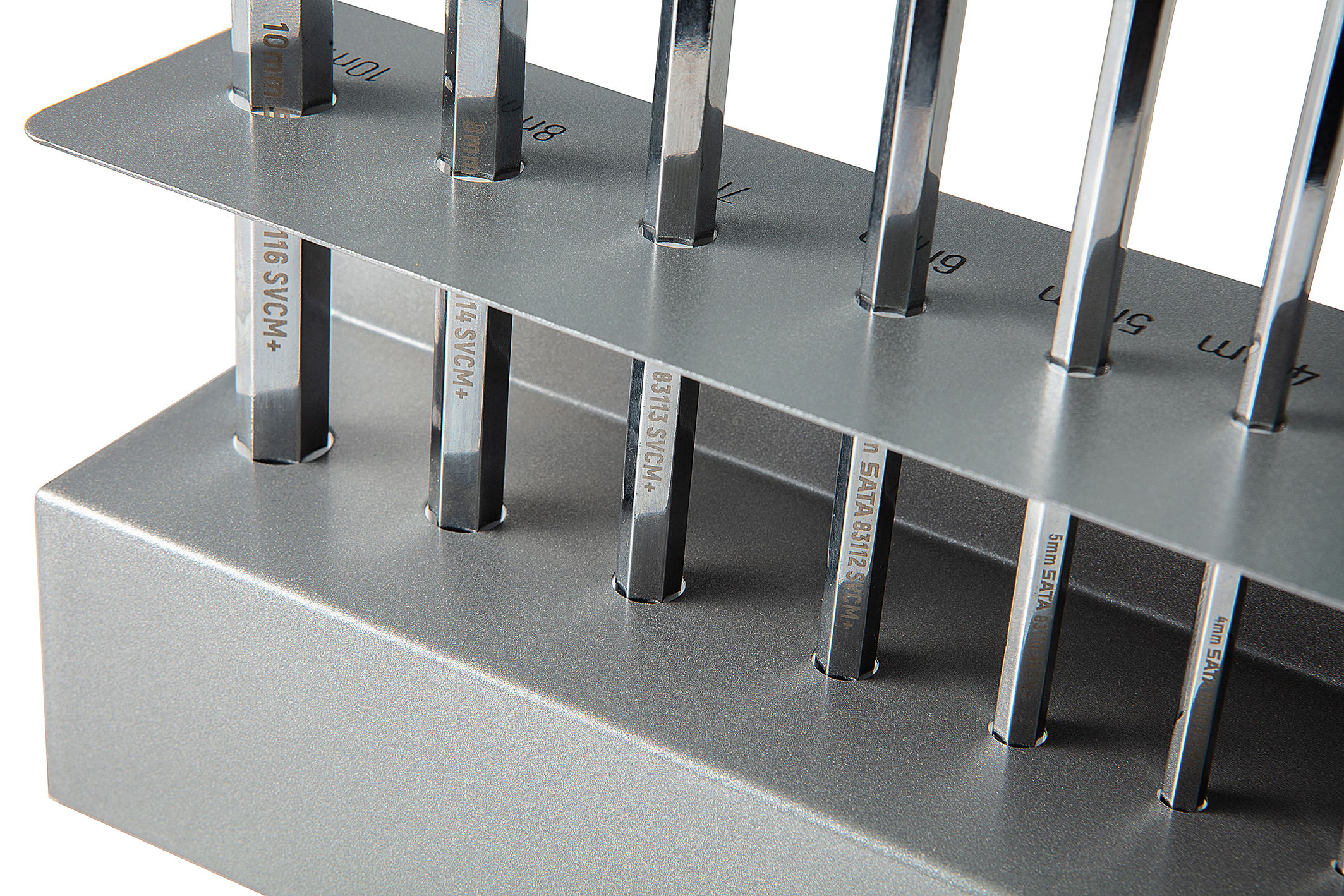 Bộ Cây Vặn Lục Giác Bi Chữ T 9 Chi Tiết - Hệ Mét SATA 09117 - Ảnh 5