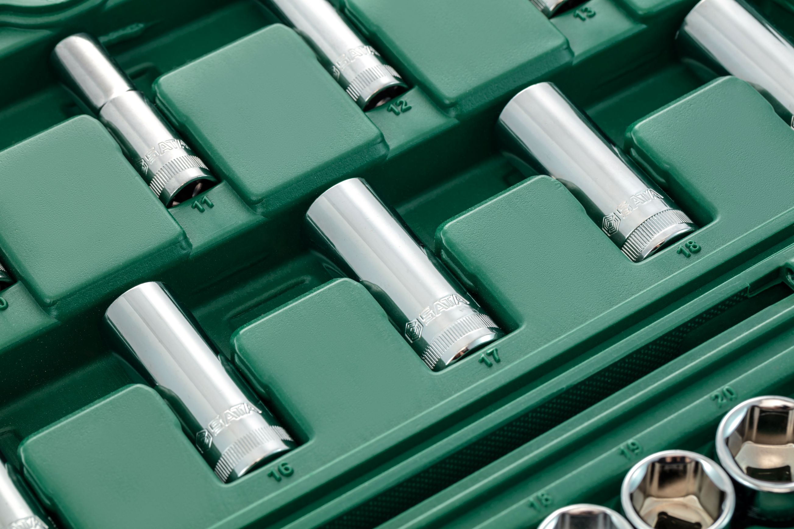 Alternative view of Bộ Đầu Tuýp 58 Chi Tiết 3/8 inch - Hệ Mét SATA 09004