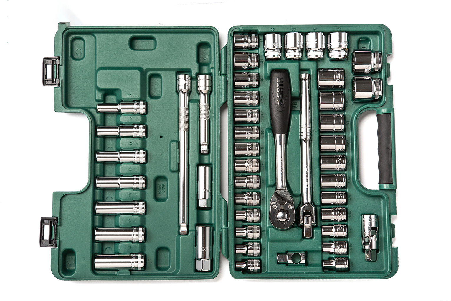 Alternative view of Bộ Đầu Tuýp 46 Chi Tiết 1/2 inch - Hệ MéT SATA 09006