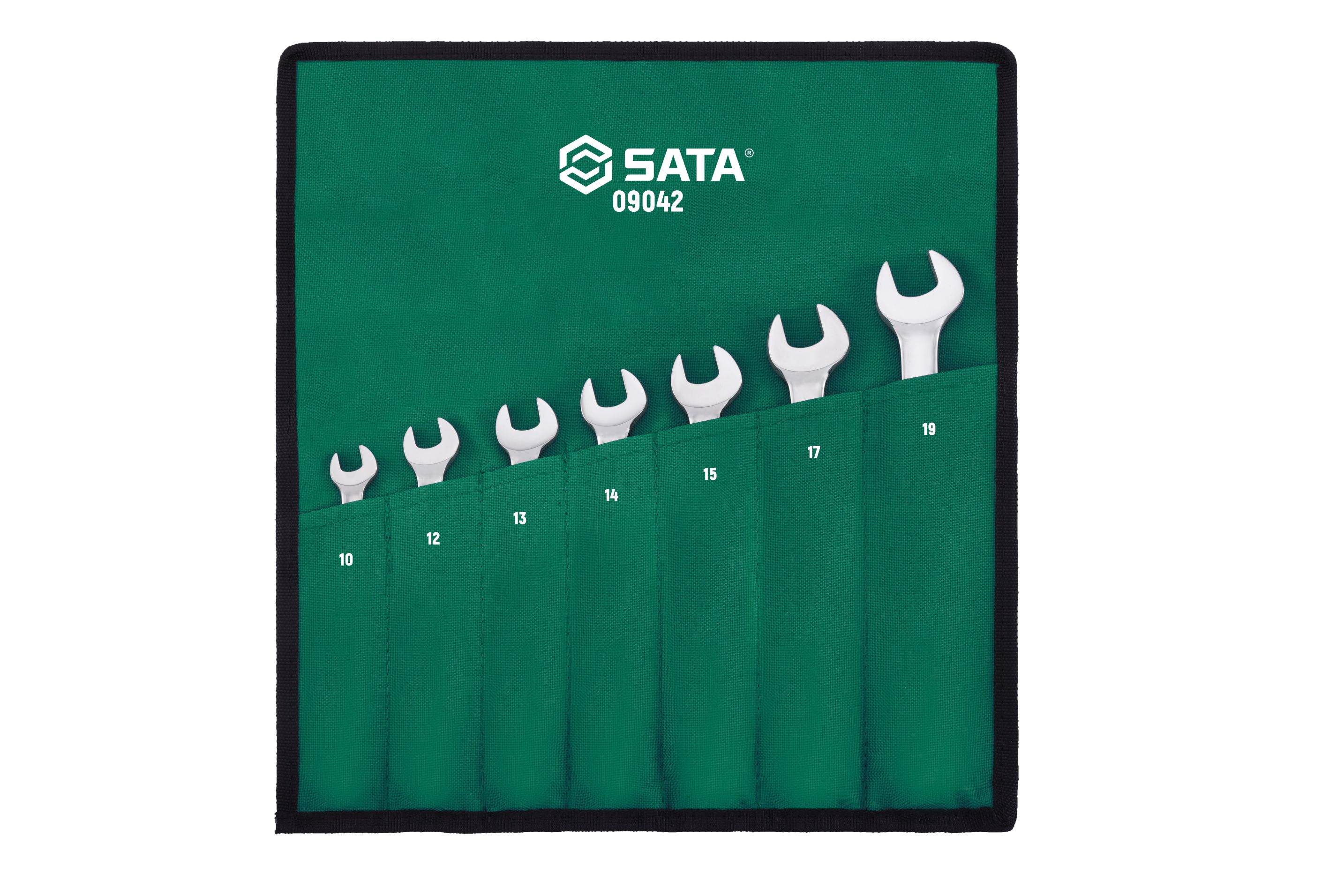 Alternative view of Bộ Cờ Lê Vòng Miệng Tự Động Lắt Léo 7 Chi Tiết 10-19mm SATA 09042