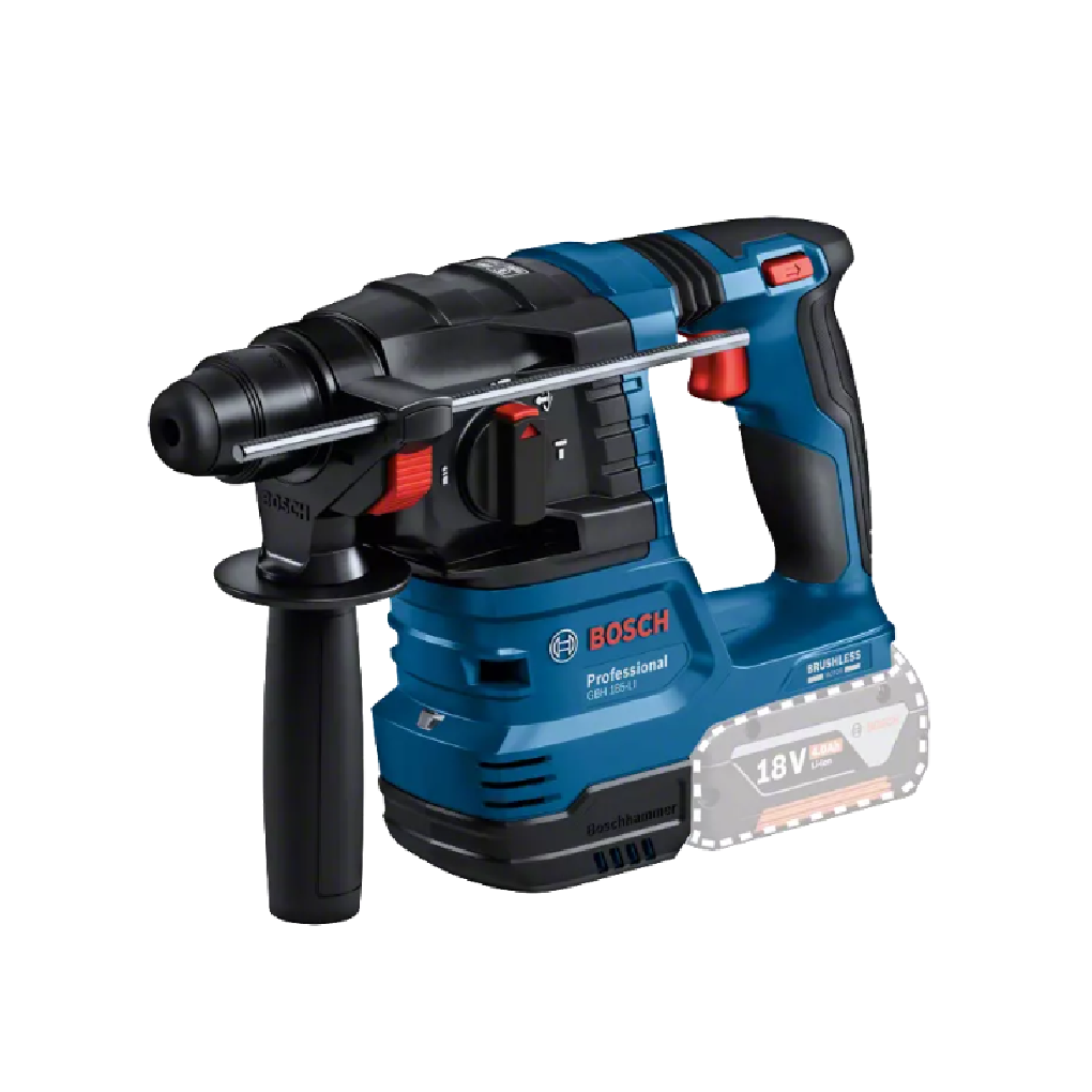 Máy khoan búa dùng pin 18V GBH 185-LI Bosch 06119240L0 (Máy Không Kèm Pin, Sạc)