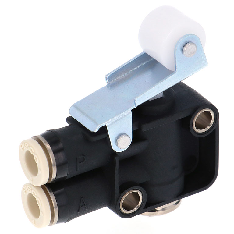 Van Khí Nén Loại Nhấn, Công Tắc Hành Trình Pisco MVM43A-R - Ảnh 4