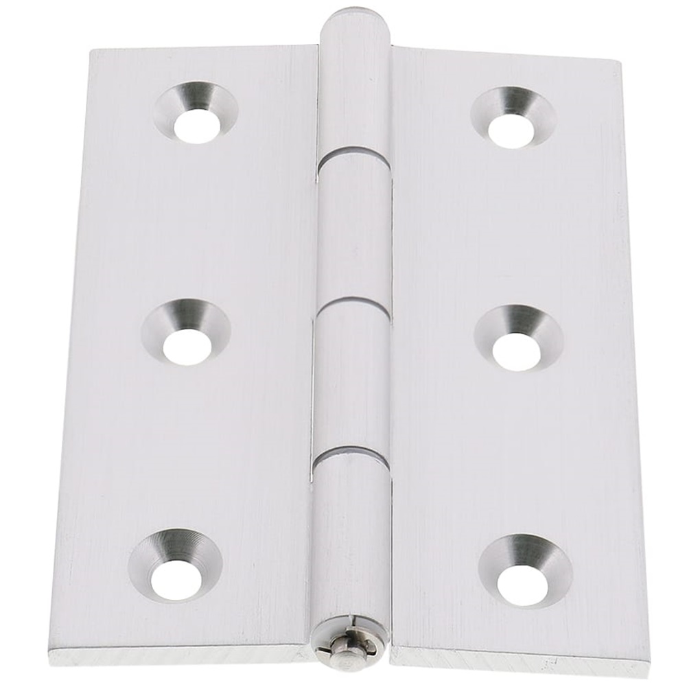 Bản Lề Lá Nhôm Hợp Kim Mạ Anodized Trắng (HHPSNL6) L 78 mm