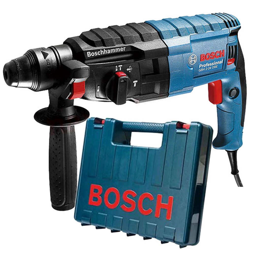 Máy Khoan Búa SDS+ 790W - 2.7J GBH 2-24 DRE (kèm phụ kiện) Bosch 06112721K2