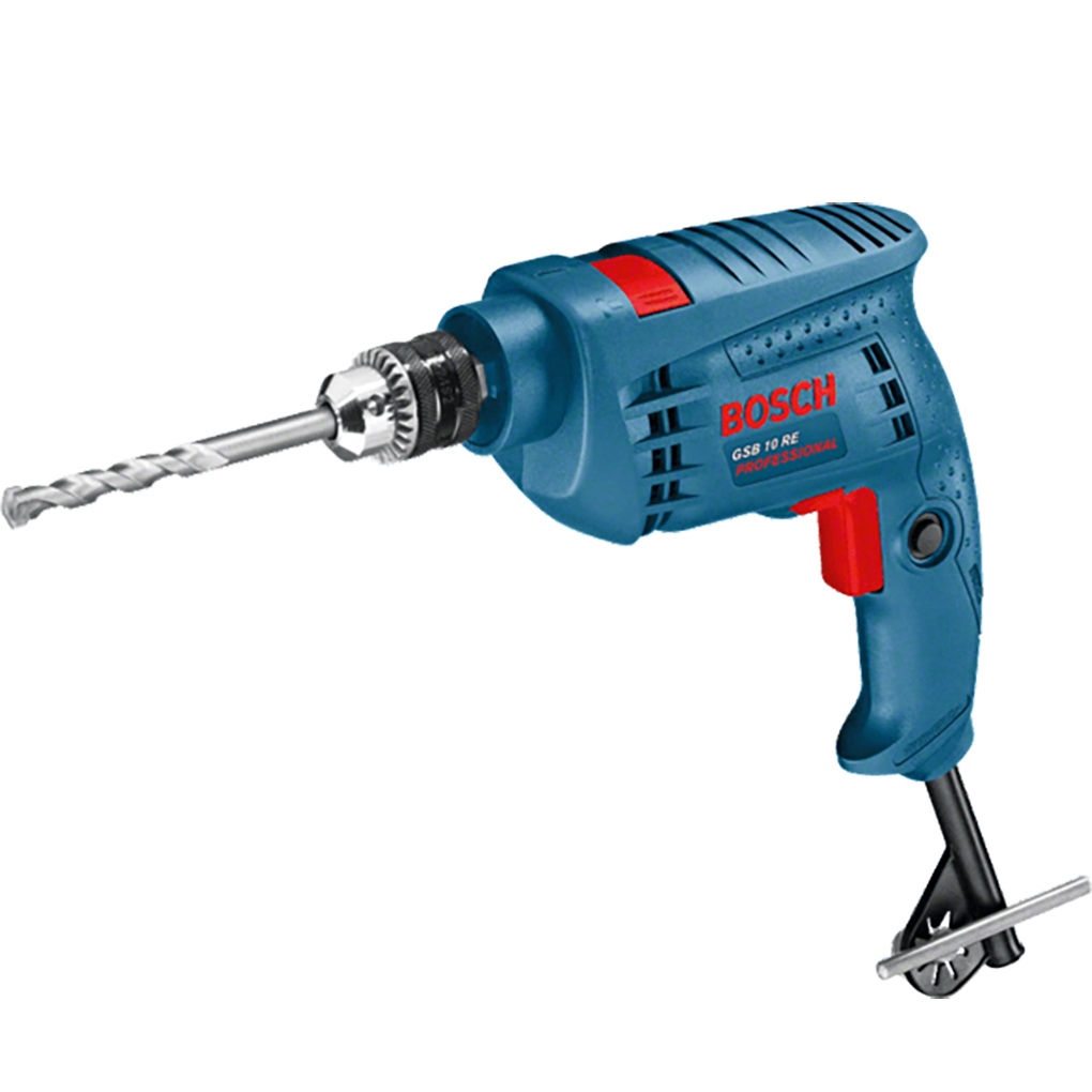 Máy Khoan Động Lực 500W 1.5-10 mm GSB 10 RE (Hộp Giấy) Bosch 06012161K1