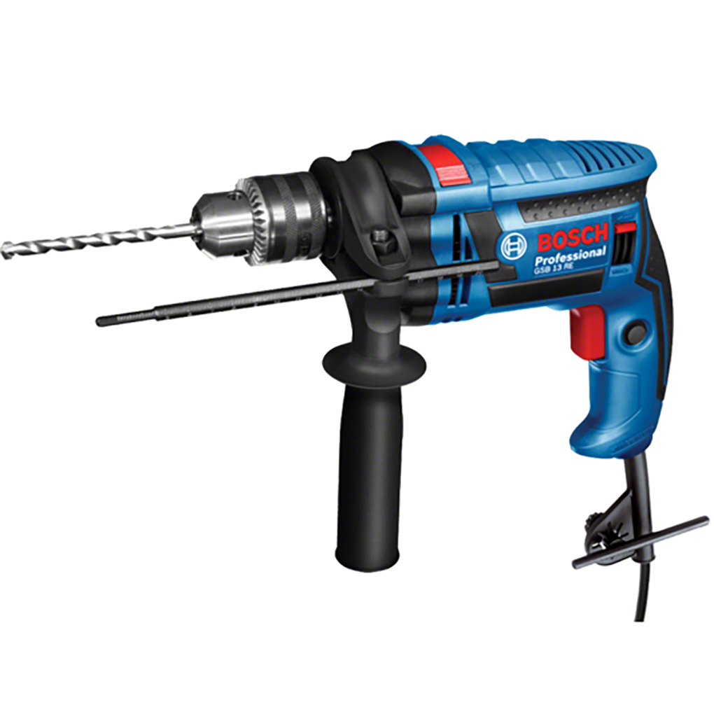 Máy Khoan Động Lực 600W 1.5-13 mm GSB 13 RE (Hộp Giấy) Bosch 06012271K0