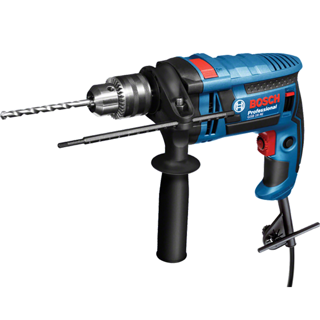 Máy Khoan Động Lực 750W 1.5-13 mm GSB 16 RE (Hộp Nhựa) Bosch 06012281K1