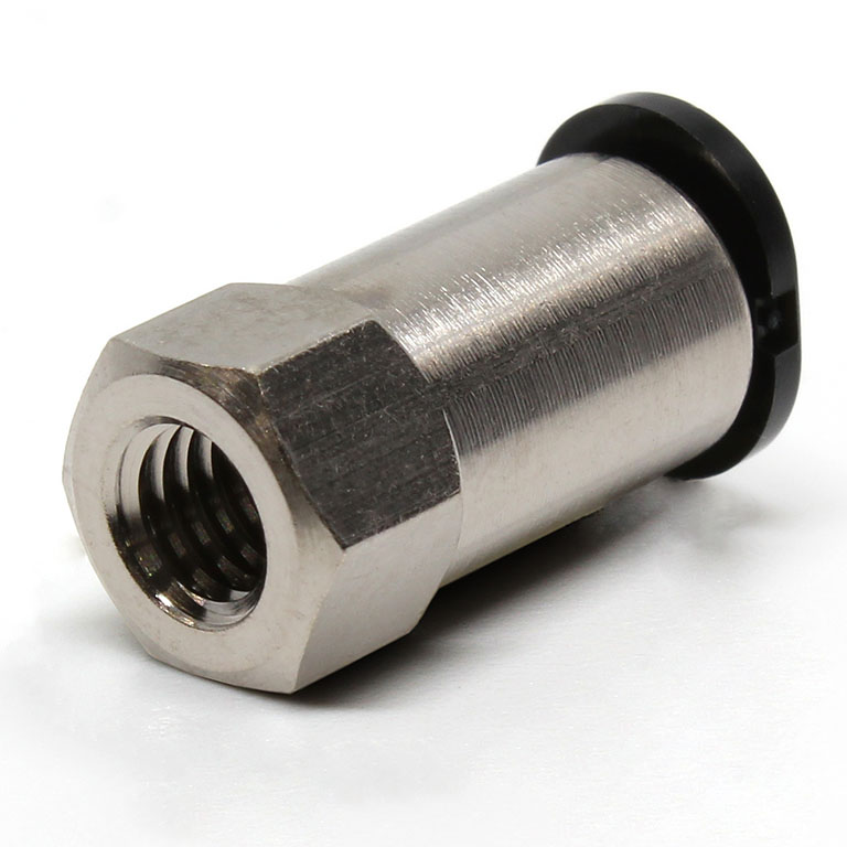 Đầu Nối Nhanh Khí Nén Dạng Thẳng Ren Trong Pisco PCF4-M5M-C