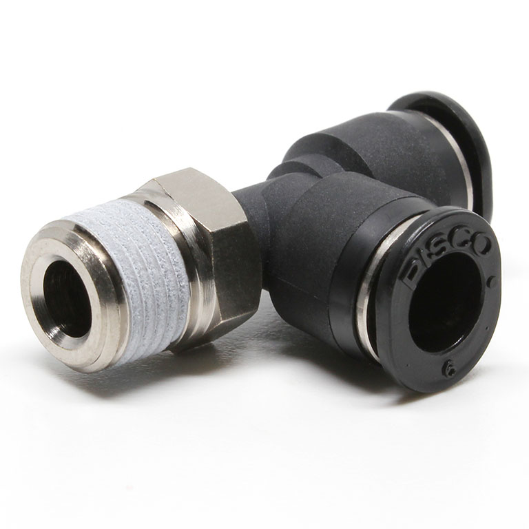 Đầu Nối Nhanh Khí Nén Dạng Chữ T Ren Ngoài Pisco PD6-01MW