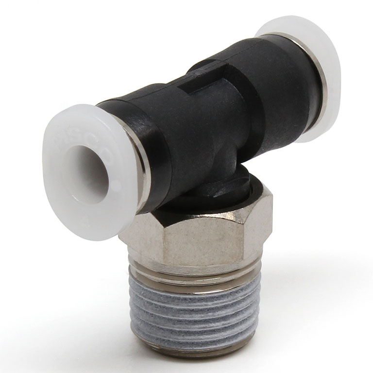 Đầu Nối Nhanh Khí Nén Dạng Chữ T Ren Ngoài Pisco PB5/32-01M